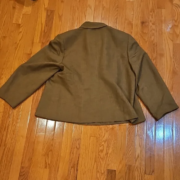 Le Suit Khaki Women's Blazer - Picture 4 of 4